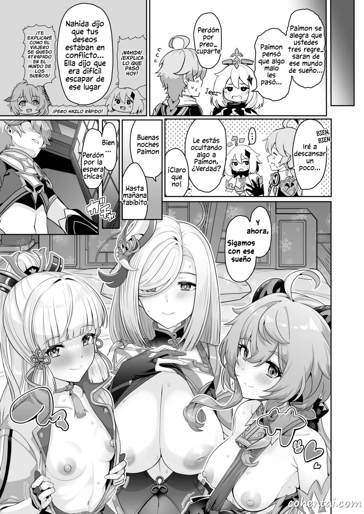 CRYOGENIC DREAMER (Genshin Impact) manga hentai xxx español