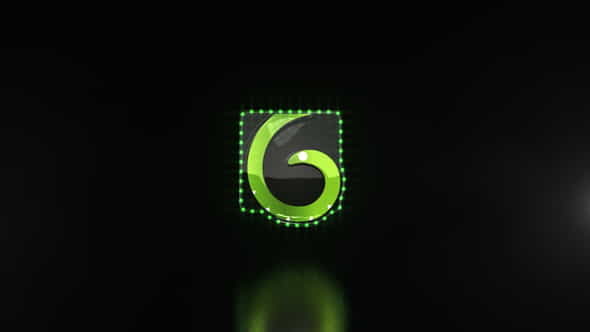 Glitchy Neon Logo Reveal - VideoHive 25167954