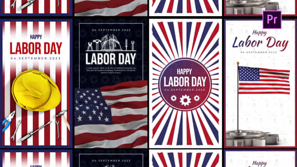 Labor Day Stories - VideoHive 47685582