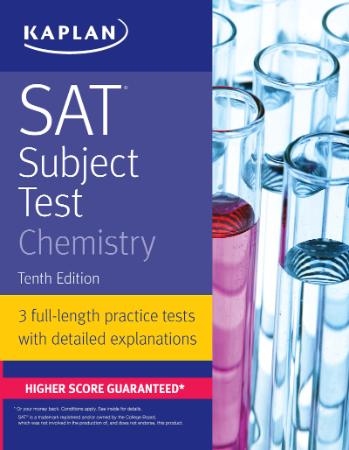 SAT Subject Test Chemistry, 10 edition