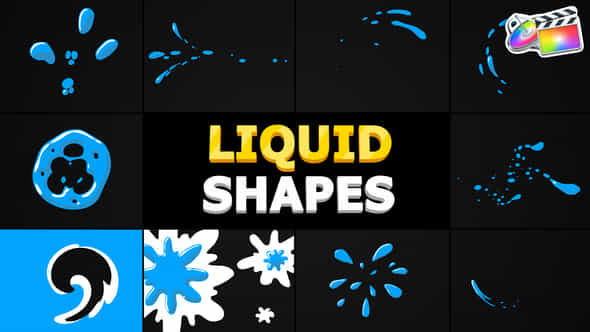 Liquid Shapes - VideoHive 38779787