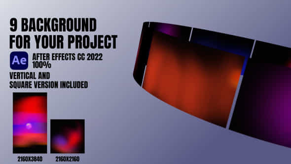Gradient Background - VideoHive 55945120