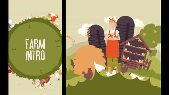 Farm Intro - VideoHive 54049832