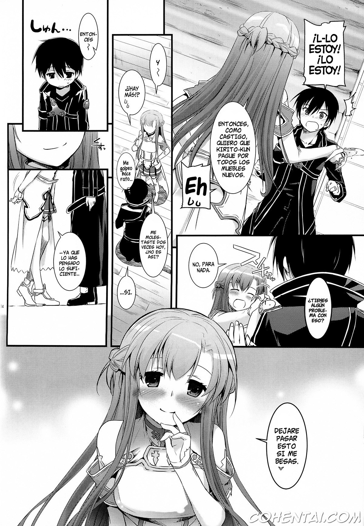 D.L. action 71 (Sword Art Online) xxx comics manga porno doujin hentai español sexo 