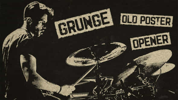 Grunge Old Poster - VideoHive 27389878