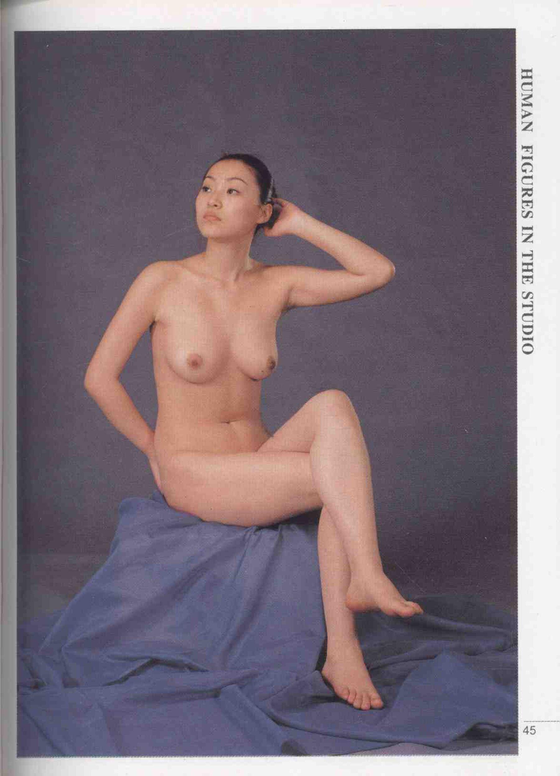 书籍扫描 实用人体模特摄影·坐姿篇(50)
