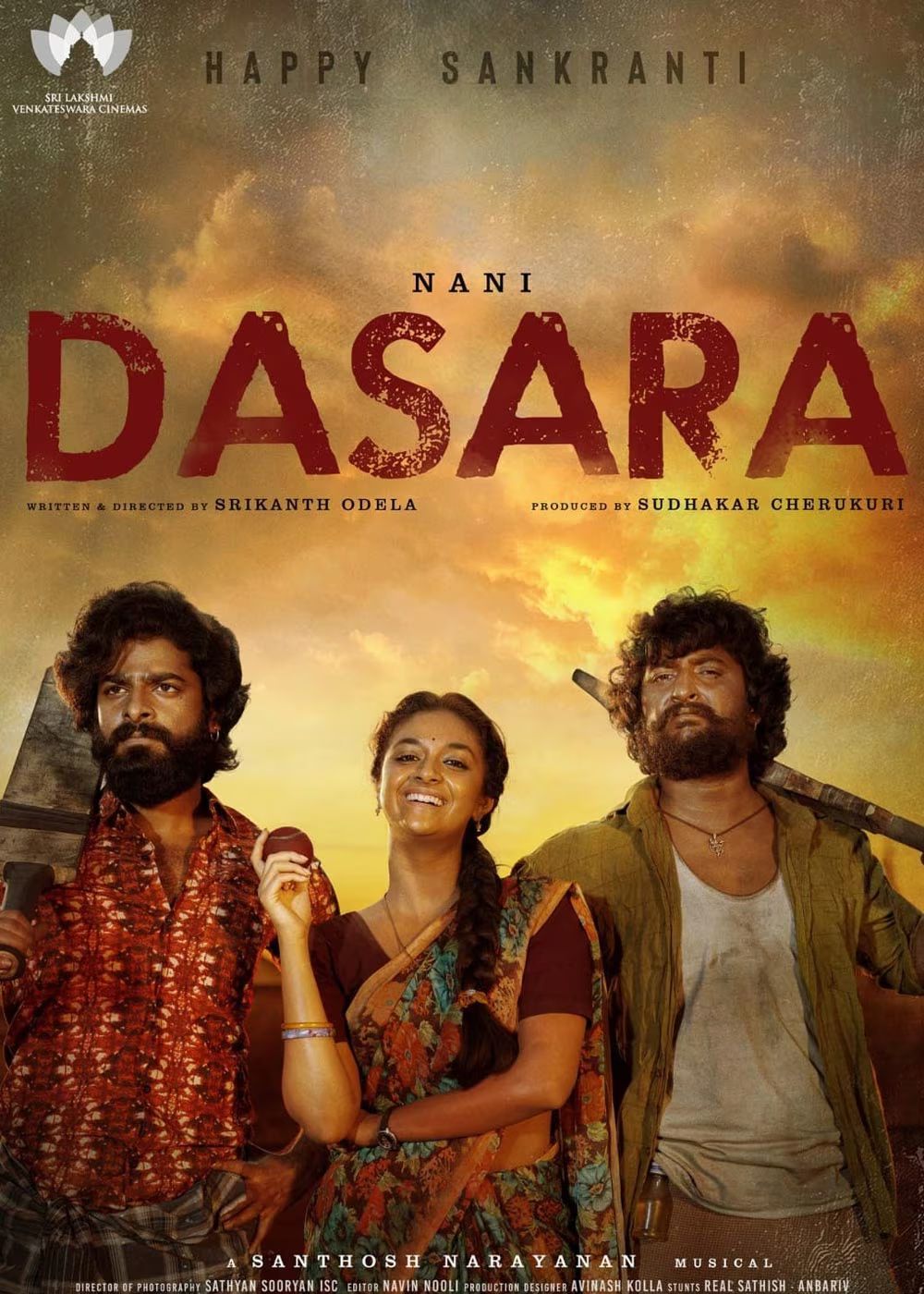 Dasara 2024 Hindi Dubbed Movie ORG 720p WEB-DL 1Click Download