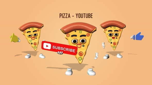 Pizza - Youtube - VideoHive 27388735