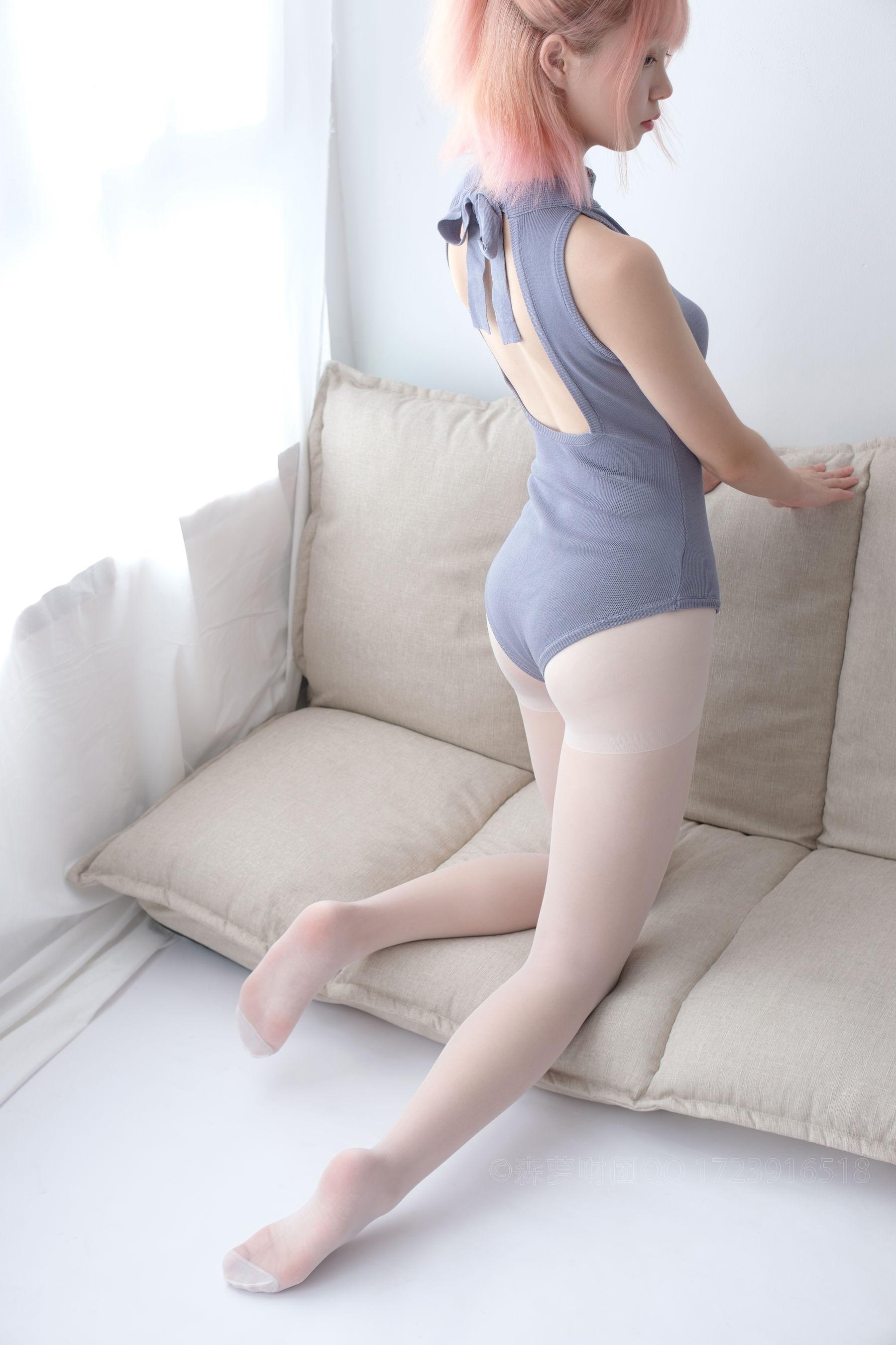 [森萝财团] LOVEPLUS-003 萝蓝丝袜写真集(77)