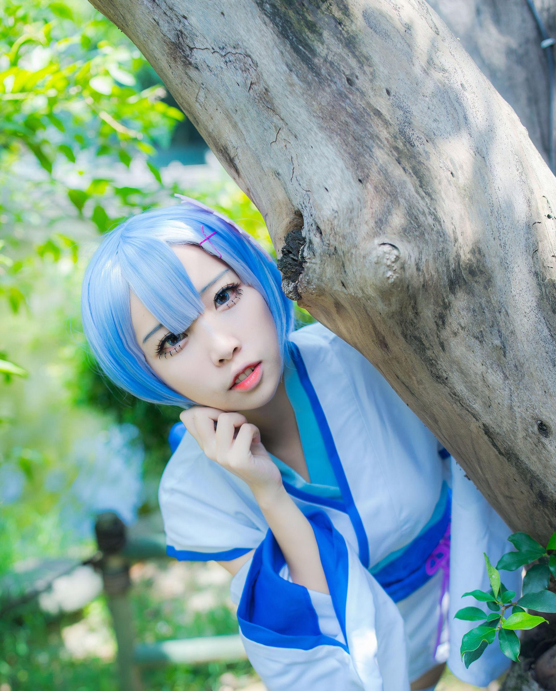 [Cosplay] 二佐Nisa – 蕾姆幼年(19)