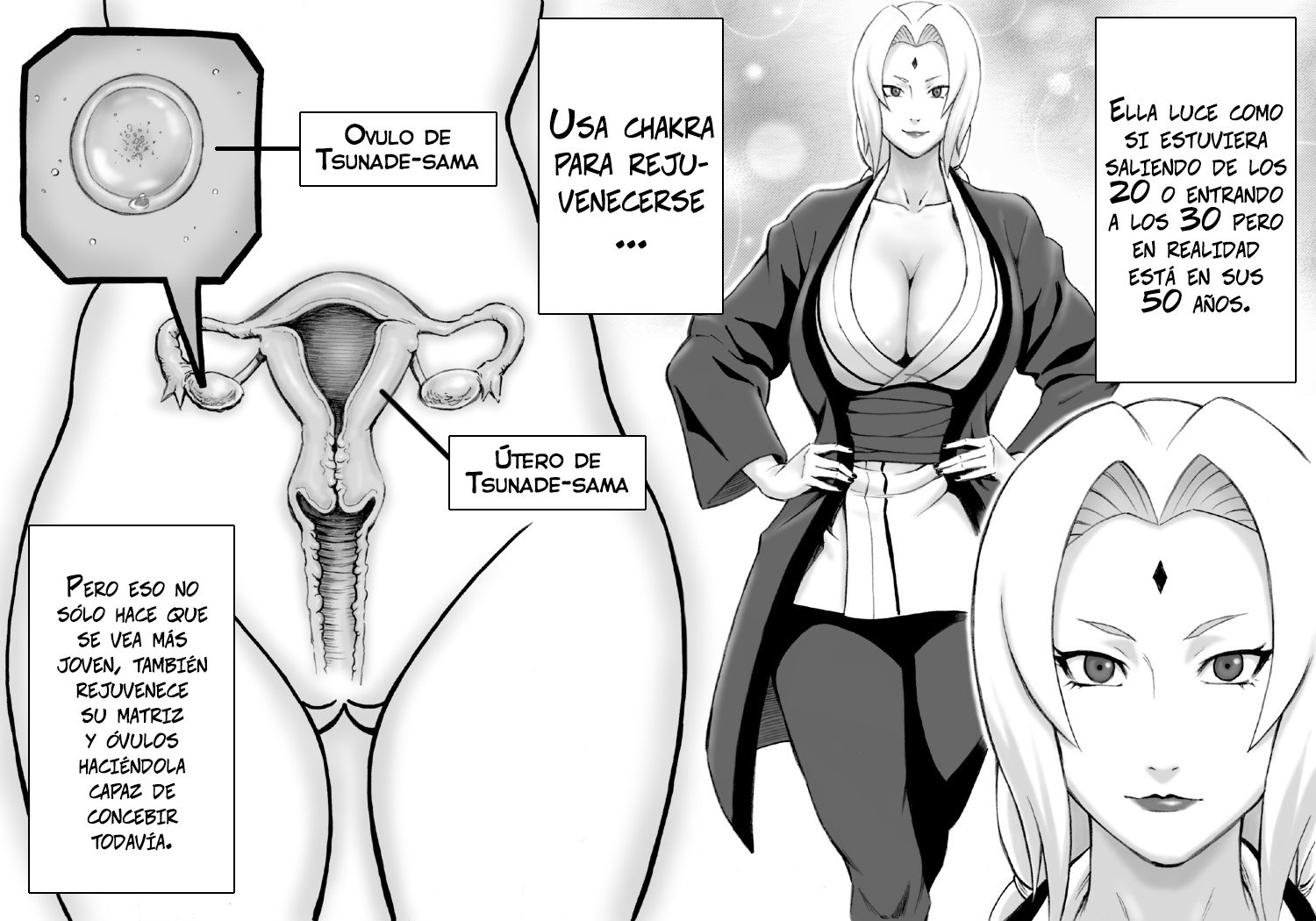 Akogare no Tsunade-sama o Zettai Haramasetai_ Quiero embarazar a Tsunade_sama - 3