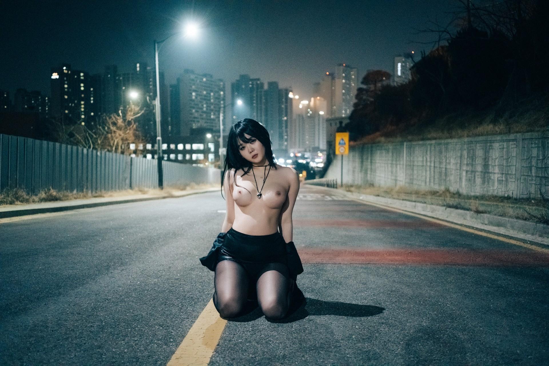 ZIA.Kwon 권지아, [Loozy] XXX At Night Road Set.01(74)