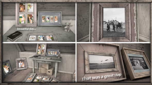 Old Photo Frames - VideoHive 5648730