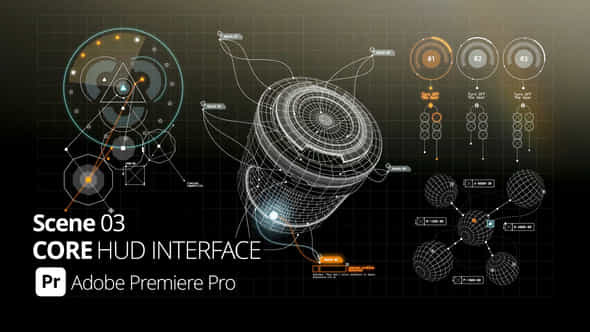 Hud Interface Core 03 Pr - VideoHive 52898199
