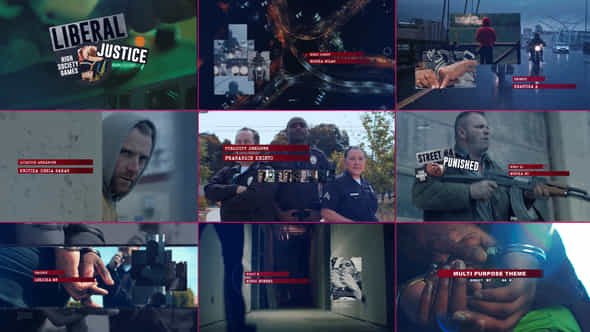 Crime Title Sequence - VideoHive 52683677