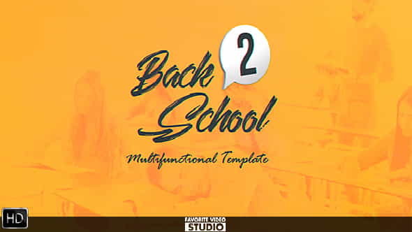 Back 2 School Broadcast Pack - VideoHive 20496690