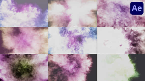 Seamless Smoke Transitions For After Effects - VideoHive 50480432