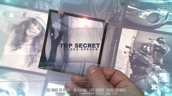 Top Secret Images Opener - VideoHive 26144700