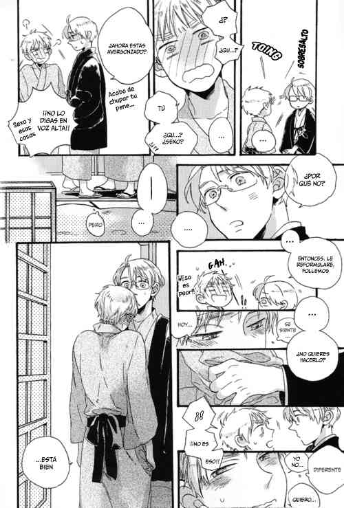 Doujinshi Hetalia-Let's go to onsen Chapter-1 - 21