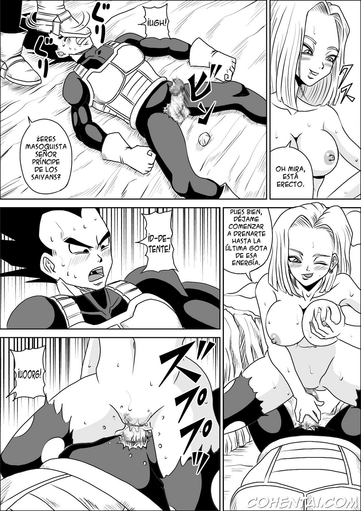 Full Bokko 18-gou! (Dragon Ball Z) xxx comics manga porno doujin hentai español sexo 