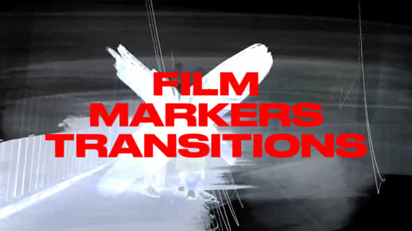 Film Markers Transitions - VideoHive 47745338