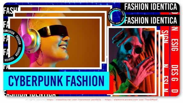 Cyberpunk Fashion Identica - VideoHive 34610894