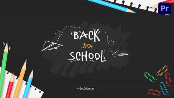 Back To School Mogrt 156 - VideoHive 34110311