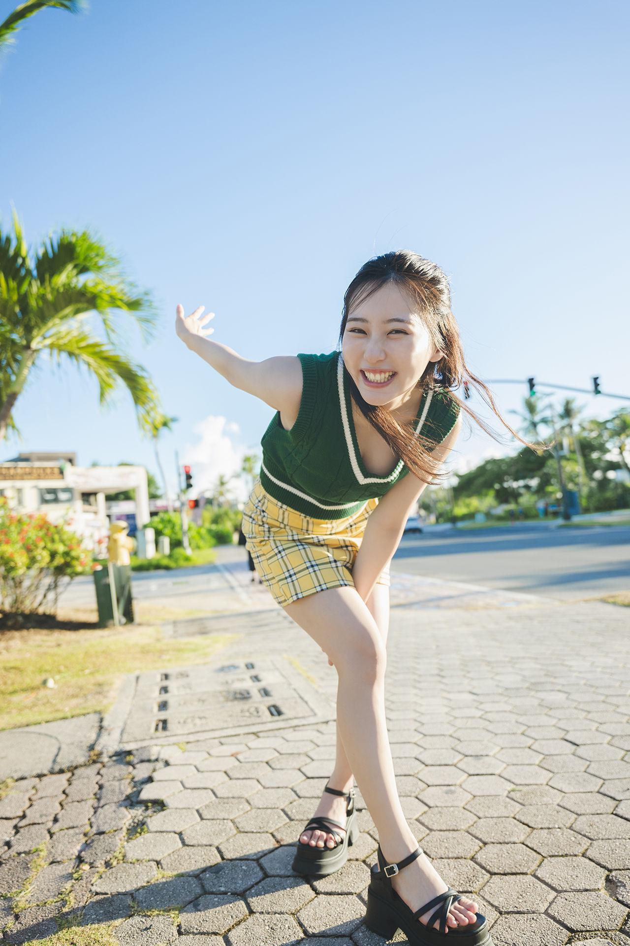 Miku Tanaka 田中美久, ヤングガンガンデジタル限定写真集 「いっしょに旅して。」 Set.01(2)