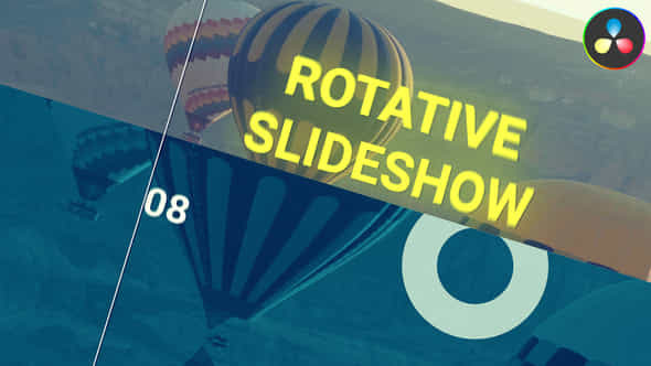 Rotative Slideshow For Davinci Resolve - VideoHive 49743974