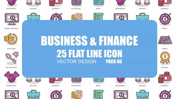 Business And Finance - Flat - VideoHive 23370374