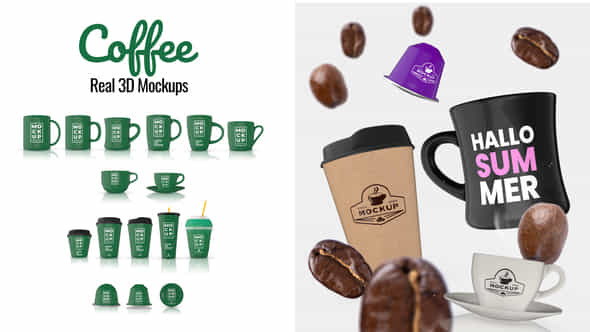 Coffee Cup Real - VideoHive 45571616