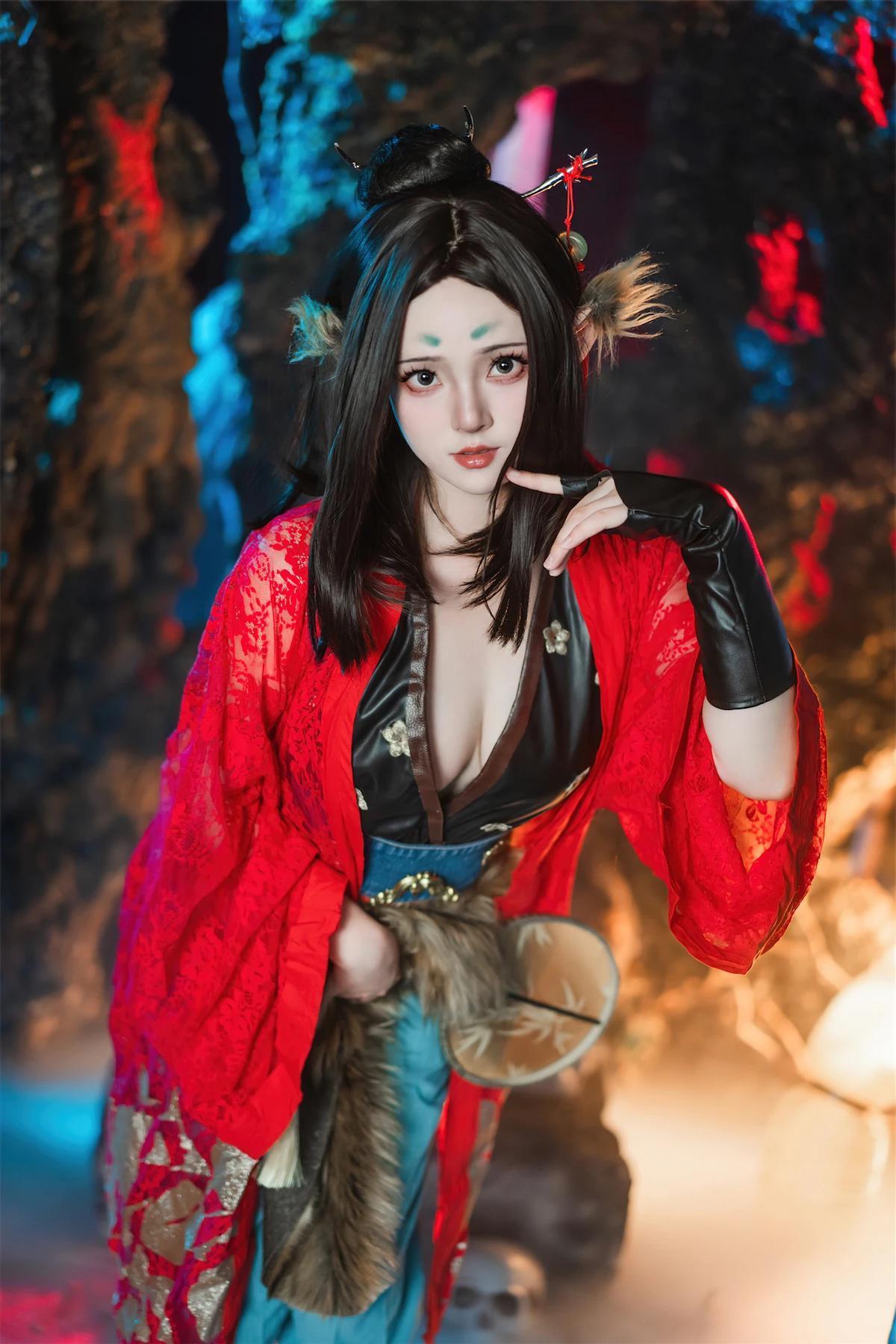 Cosplay Natsuko夏夏子 – 黑神话：悟空 萍萍(42)
