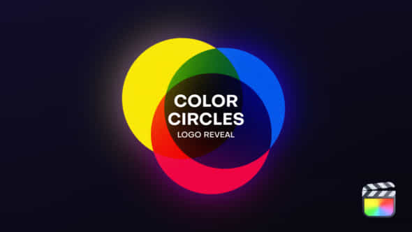 Rgb Color Circles Logo Reveal - VideoHive 52078954