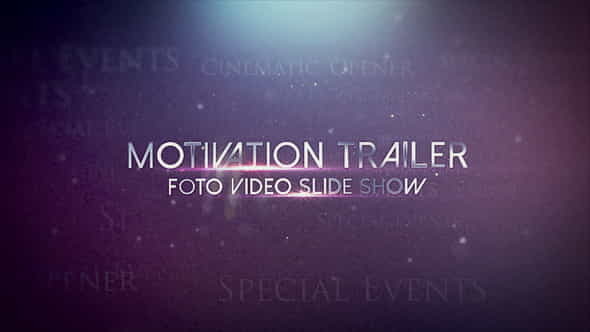 Motivation trailer - VideoHive 21516701