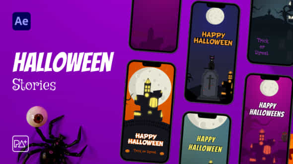 Halloween Stories For - VideoHive 40054415