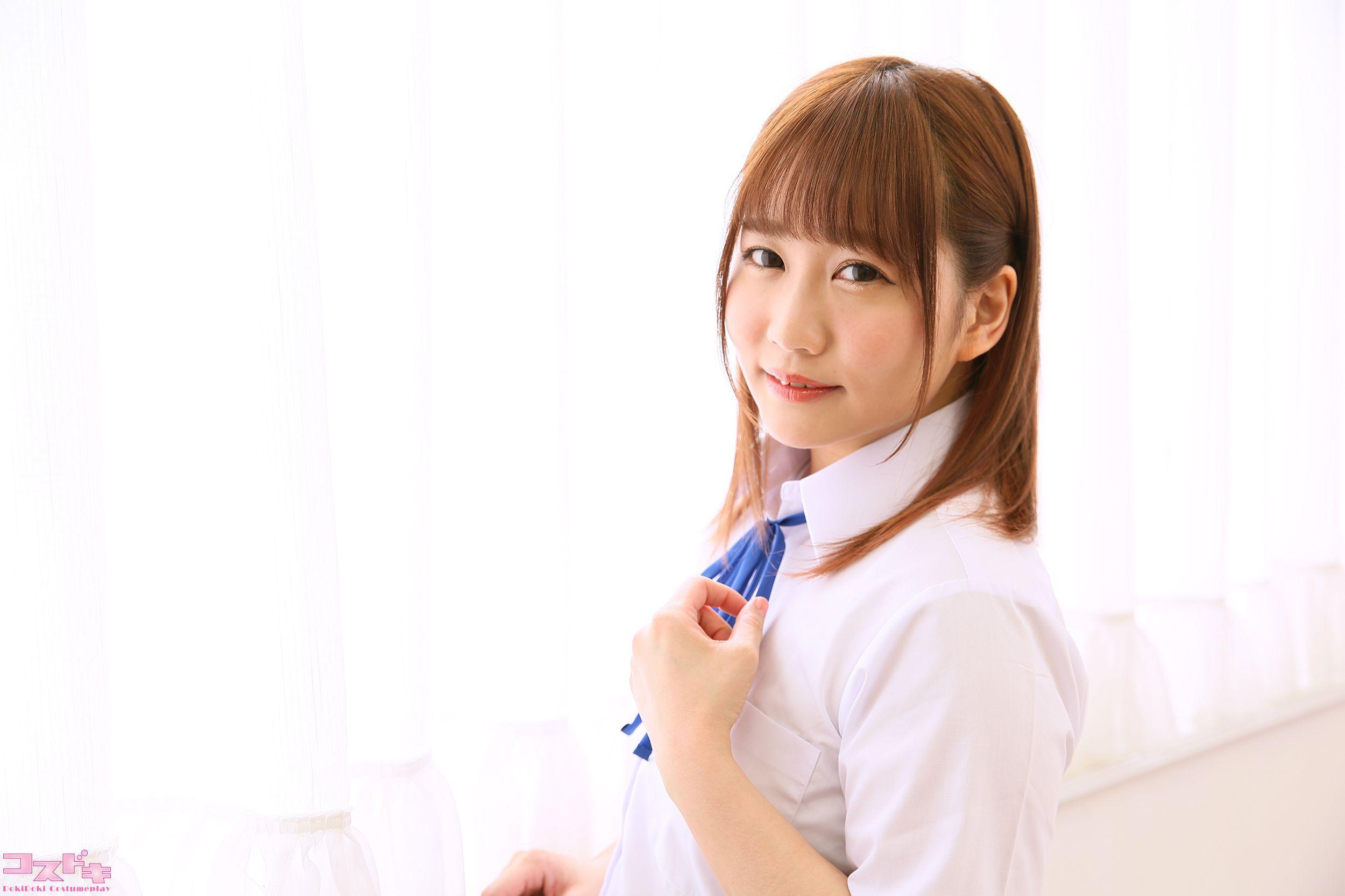 [Cosdoki] 篠宮ゆり x 阿部乃みく abenoshinomiya_pic_seifuku1+2(55)