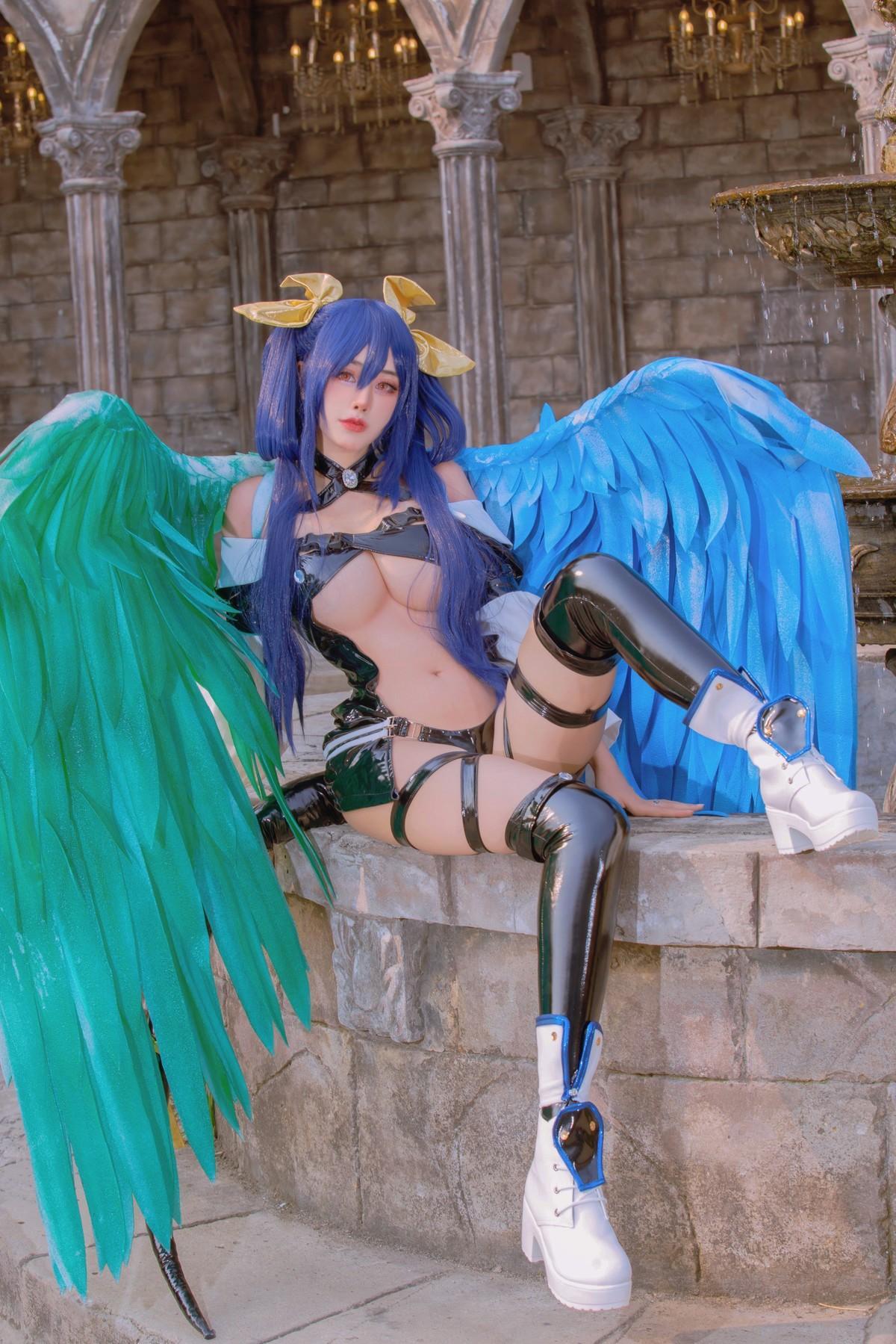 Cosplay 日本性感萝莉Byoru Dizzy Guilty Gear(4)