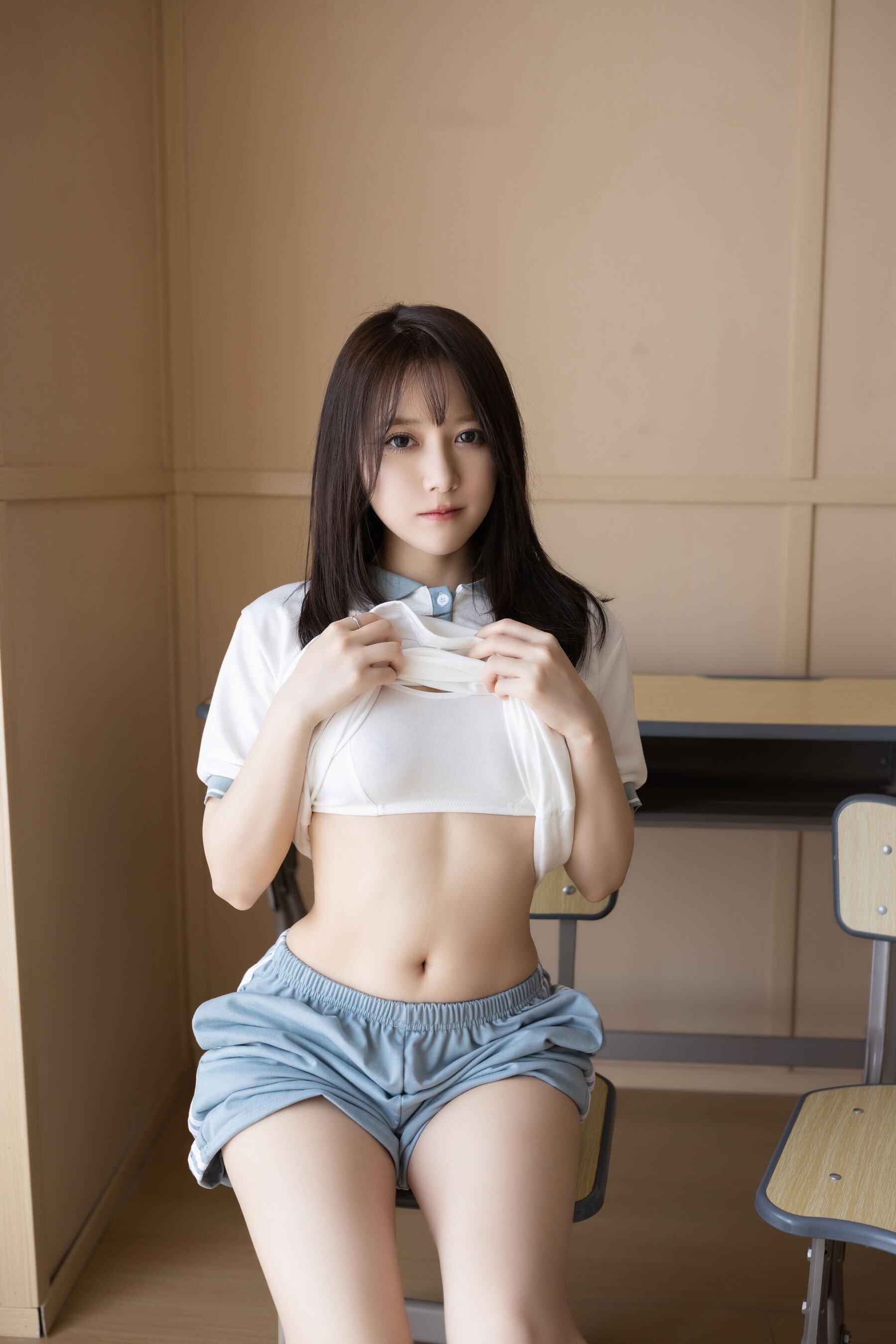 未分类性感写真 鱼子酱Fish&杏子Yada《同桌的你》(17)