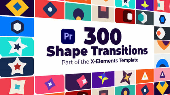 Shape Transitions - VideoHive 38507086