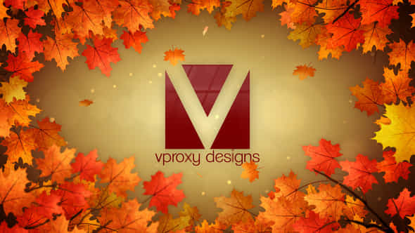 Autumn Logo Opener - VideoHive 39992735