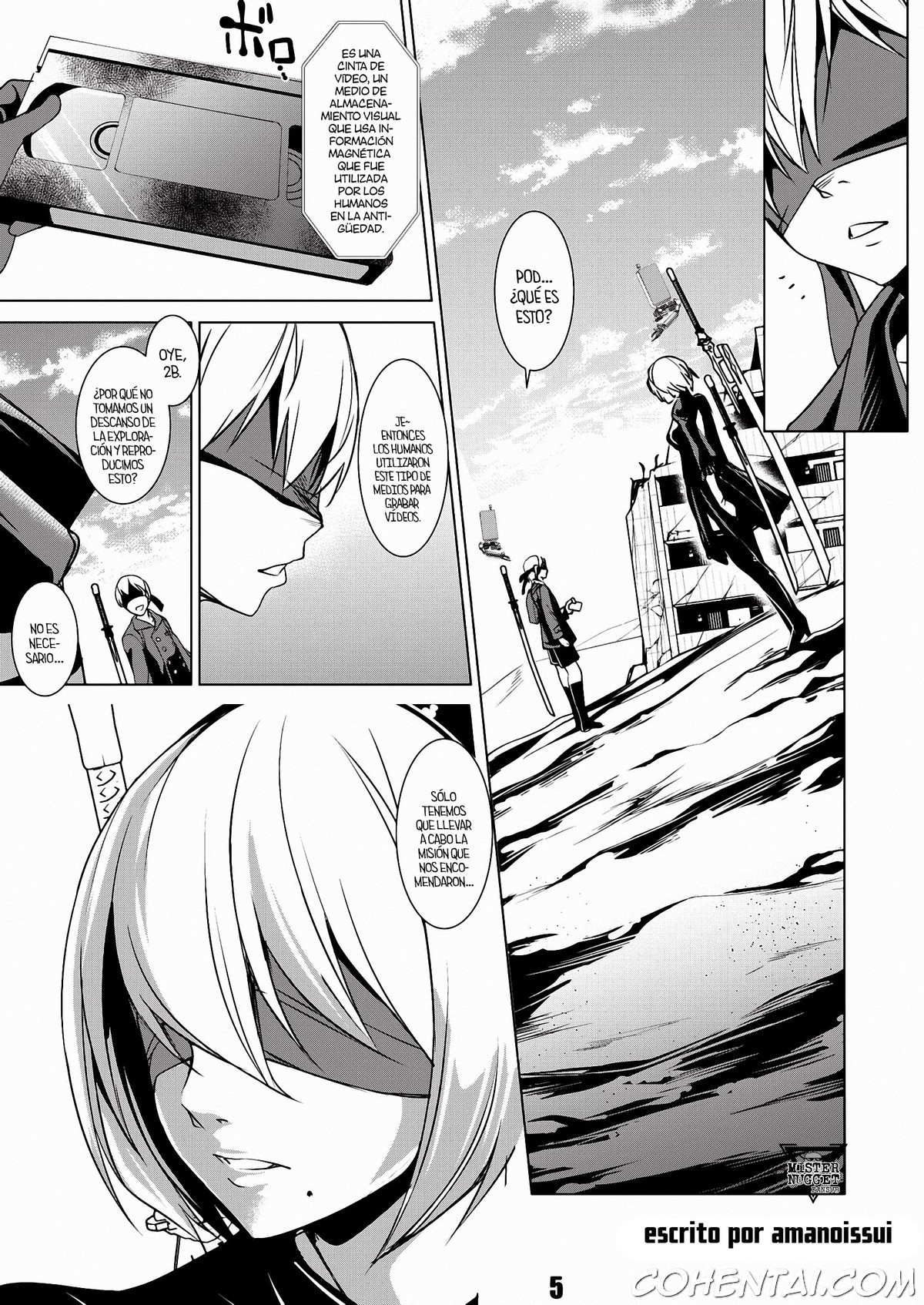 [Harmoniodeon] (NieR:Automata) xxx comics manga porno doujin hentai español sexo 