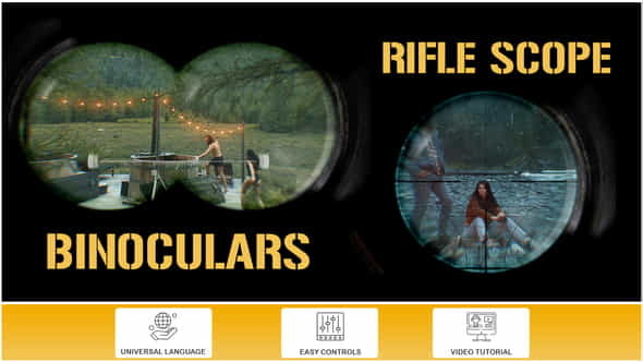 BinocularsRifle Scope - VideoHive 37536974