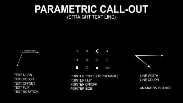 Parametric Callouts - VideoHive 9117796