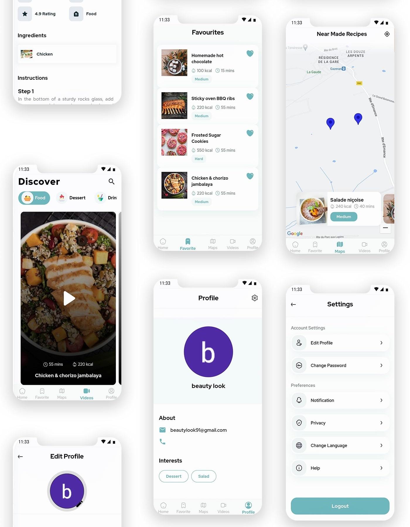 Pro Recipes App - Ultimate Pro Recipes Full Application Flutter App - 6