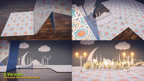 Ramadan Kareem Paperwork - VideoHive 20080925