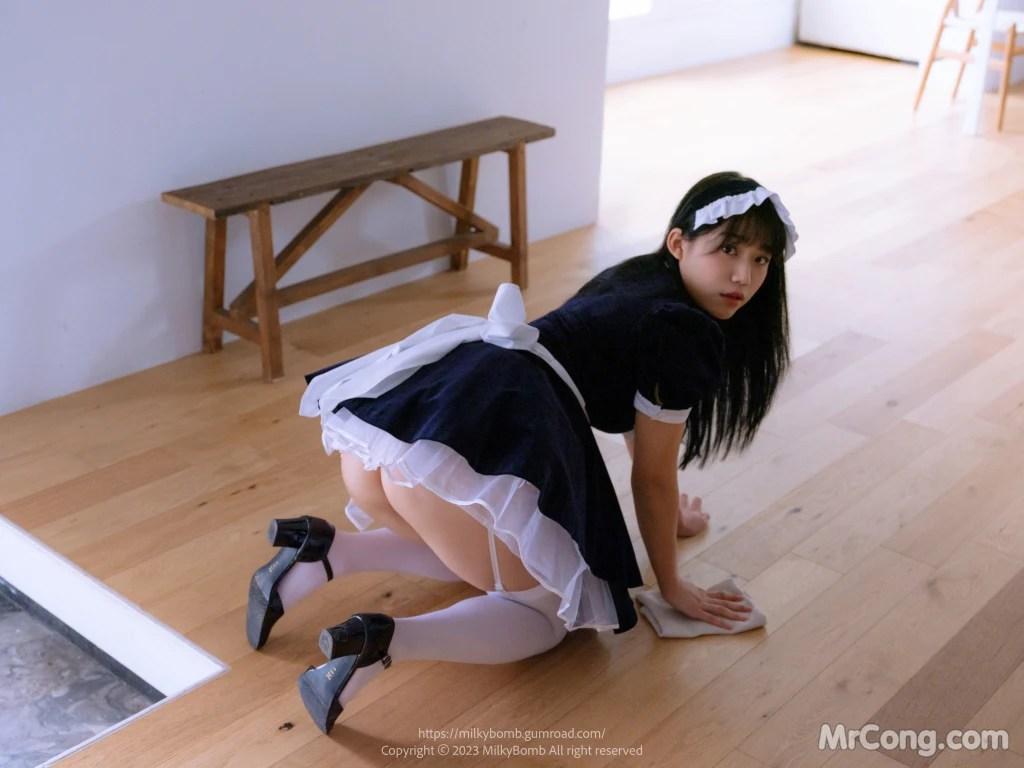 [MilkyBomb] Yui: Vol.3 Maid (291 photos )(67)
