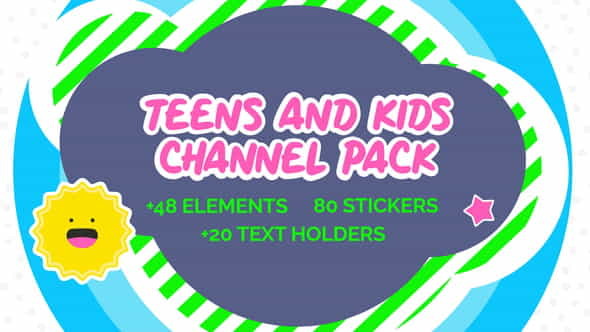 Kids And Teens Youtube And - VideoHive 29970114