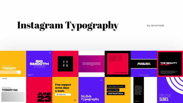 Instagram Typography for Davinci Resolve - VideoHive 32318559