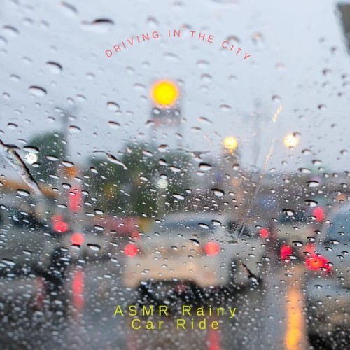 ASMR Rainy Car Ride - Driving in the City - 2022