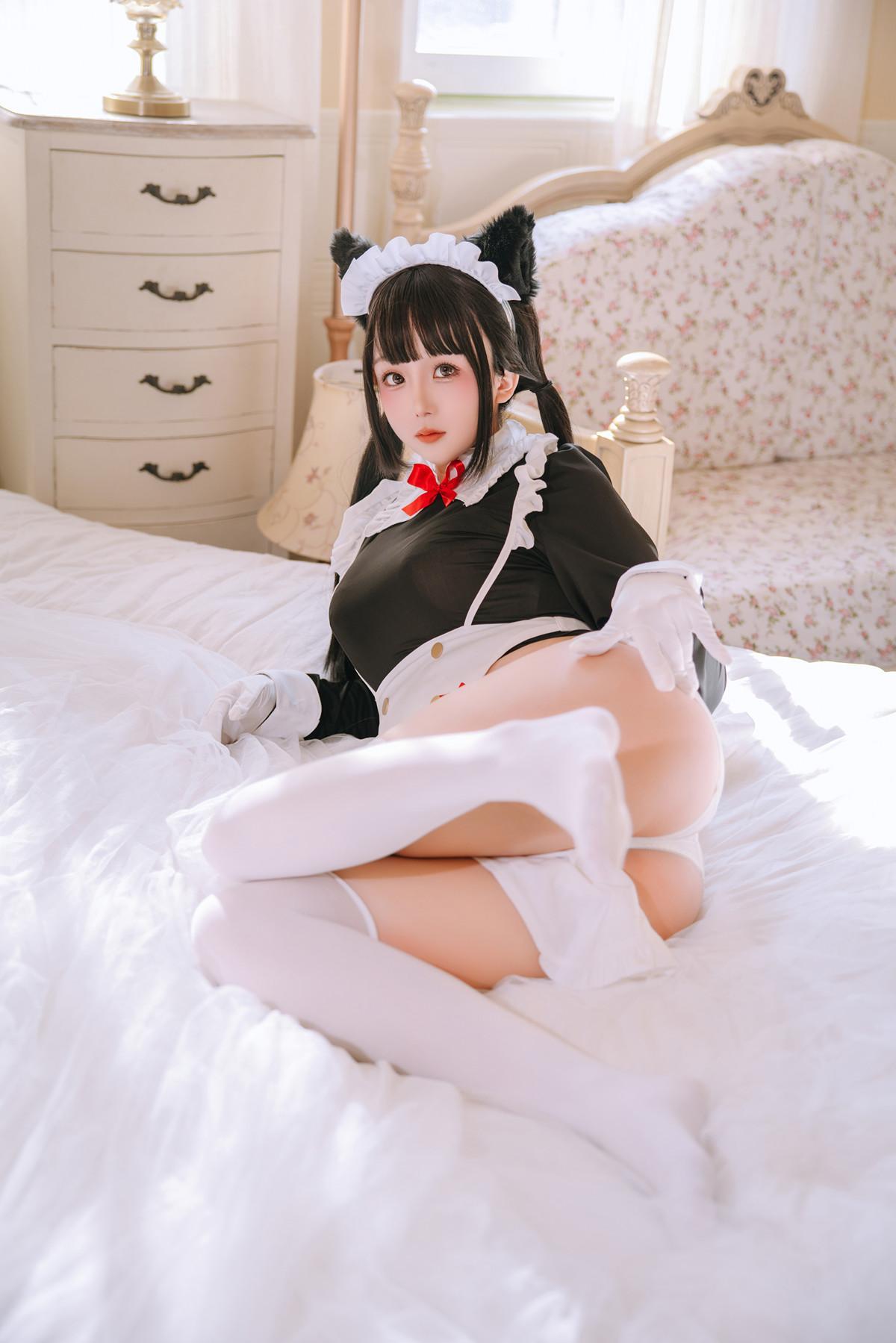 Cosplay Rinaijiao日奈娇 猫娘女仆 Set.01(11)